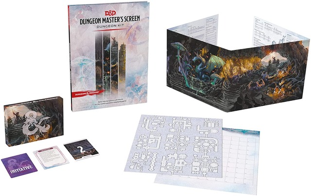 Dungeons & Dragons Dungeon Masters Screen Dungeon Kit